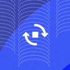 Arrows in circle icon