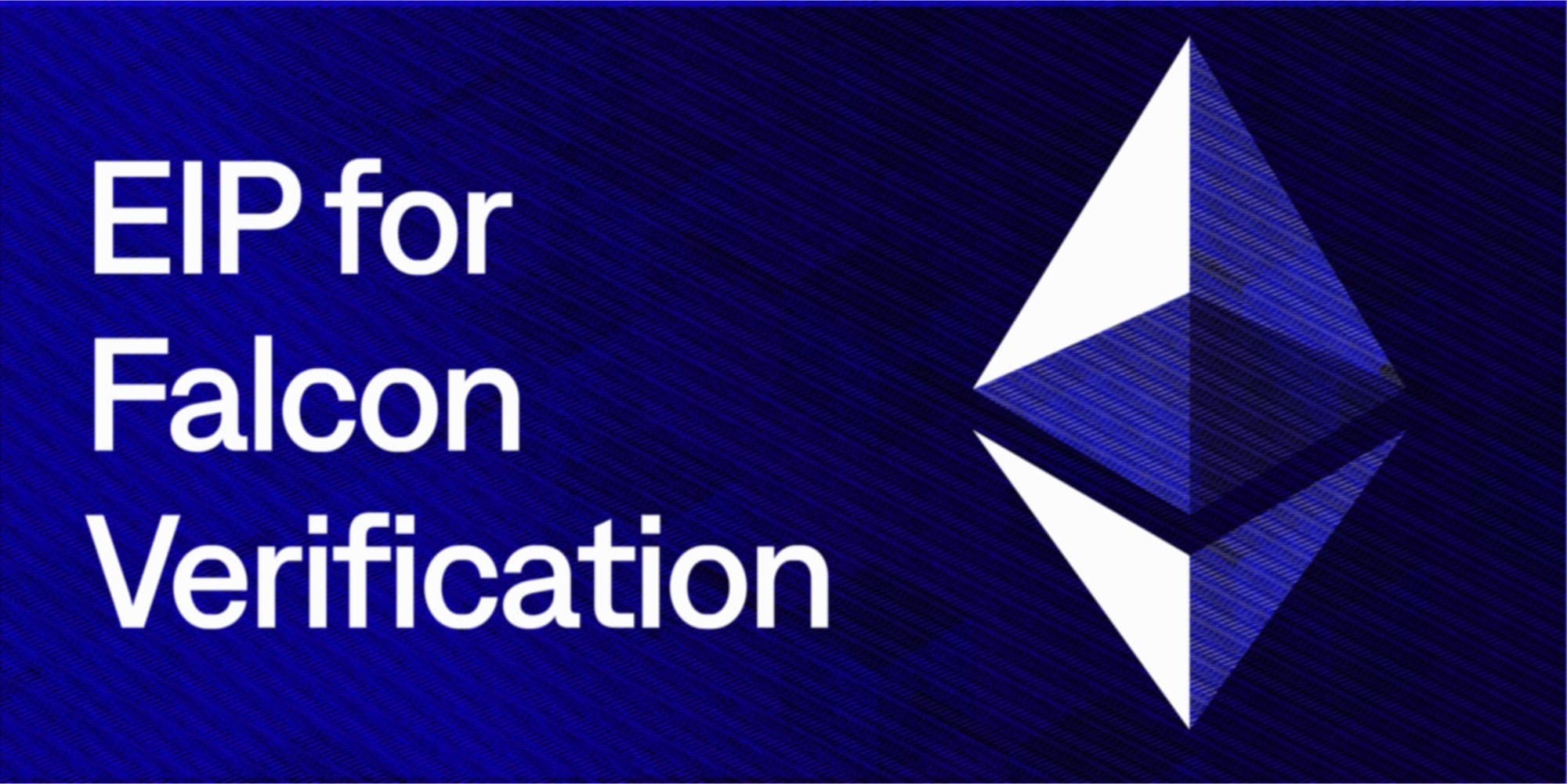 Publishing the EIP for Falcon Verification cover