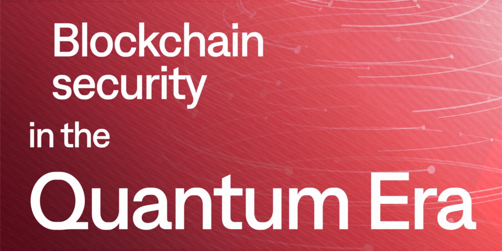 Blockchain Security in the Quantum Era