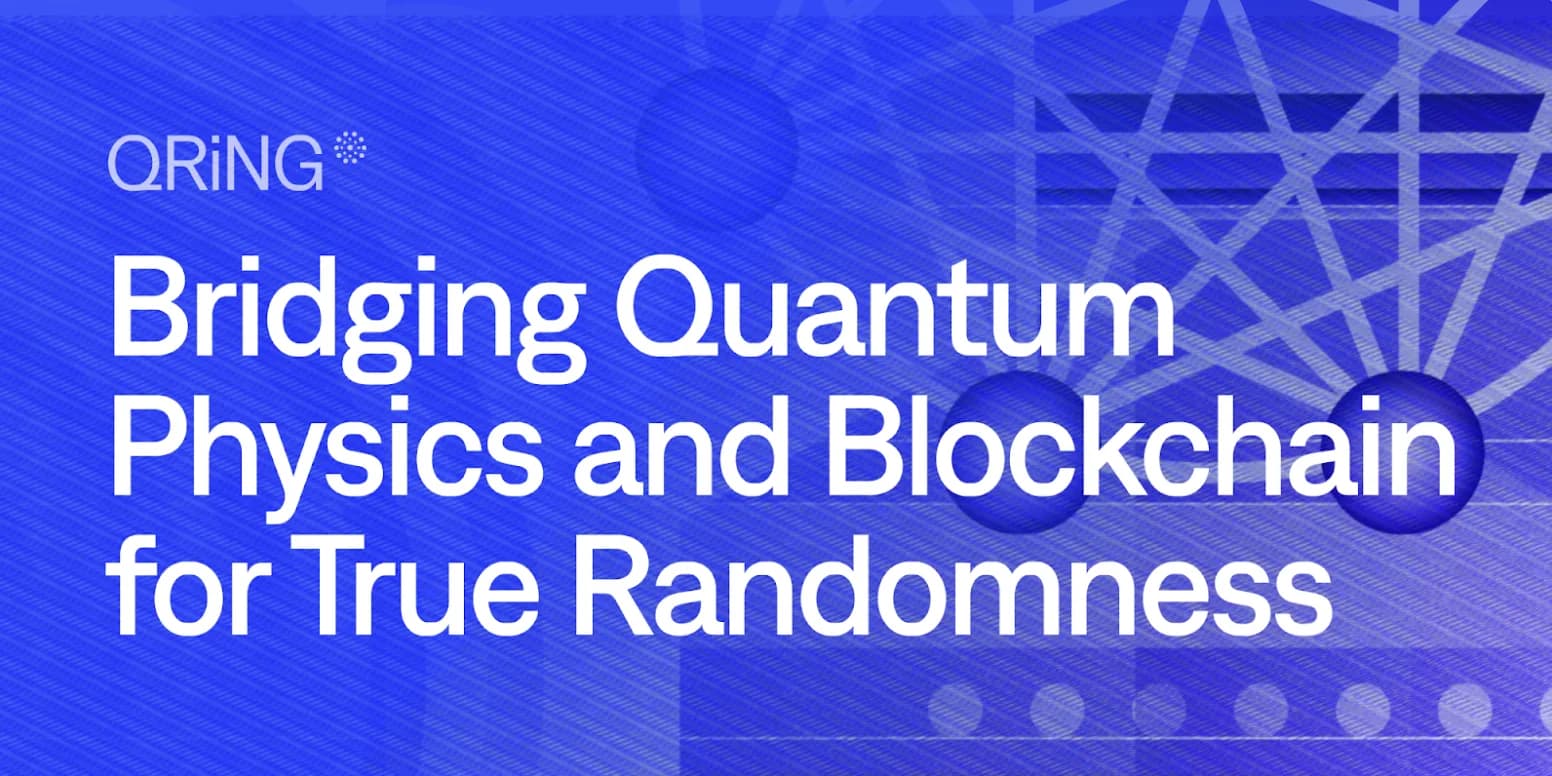 QRiNG: Bridging Quantum Physics and Blockchain for True Randomness
